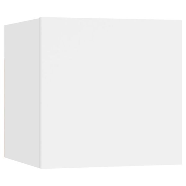 vidaXL Ensemble de meubles TV 5 pcs Blanc Bois d'ing&eacute;nierie