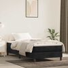 vidaXL Matelas &agrave; ressorts ensach&eacute;s 100 x 220 cm Noir