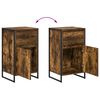 vidaXL Buffet Ch&ecirc;ne Fum&eacute; 81 x 36 x 150.5 cm Bois d'ing&eacute;nierie