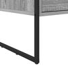 vidaXL Table basse Gris Sonoma 100 x 46 x 40 cm Bois d'ing&eacute;nierie