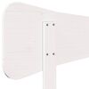 vidaXL Tête de lit blanc 75 cm bois massif de pin