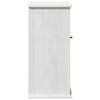 vidaXL Armoire de salle de bain avec porte VIGO Blanc et Blanc Antique