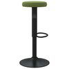 vidaXL Tabourets de bar lot de 2 vert clair velours