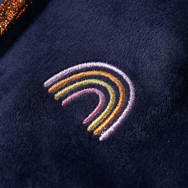 Veste à capuche pour enfants bleu marine 92