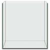 vidaXL Aquarium avec stockage Transparent 30 x 30 x 30 cm Verre
