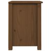 vidaXL Table de chevet Marron miel 40x35x49 cm Bois de pin massif