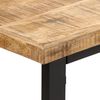 vidaXL Table &agrave; manger 110x55x75 cm bois de manguier massif
