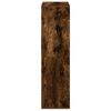 vidaXL Bibliothèque chêne fumé 66x31x112 cm bois d'ingénierie