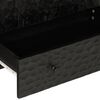 vidaXL Buffet noir 60x33x100 cm bois de manguier massif