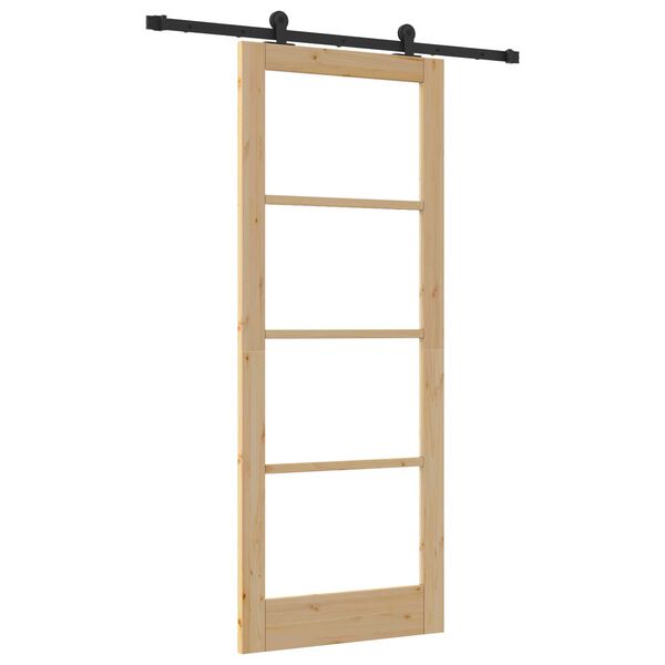 vidaXL Porte coulissante ORKDAL Naturel 83 x 211 cm
