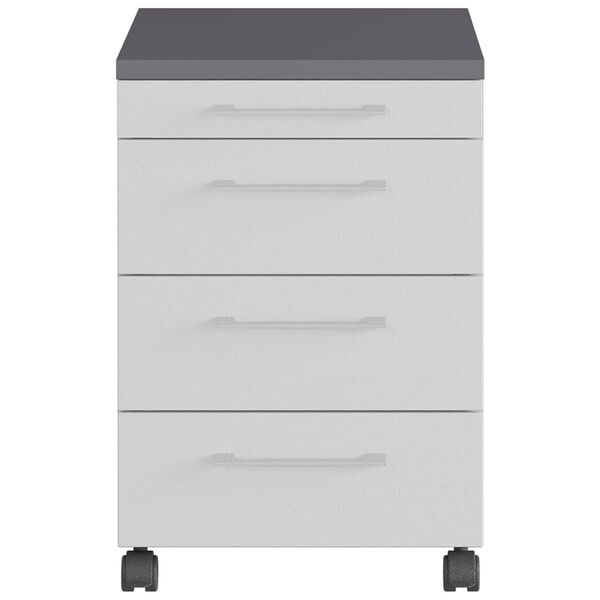 Germania Armoire sur roulettes GW-Profi 2.0 42x49x61 cm Gris clair