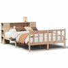 vidaXL Lit biblioth&egrave;que sans matelas 160x200 cm bois massif de pin