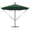 vidaXL Parasol Vert 294 x 294 x 248 cm Polyester et Aluminium