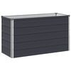 vidaXL Jardin sur&eacute;lev&eacute; Anthracite 100 x 40 x 55 cm
