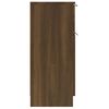vidaXL Buffet Chêne marron 30x30x70 cm Bois d'ingénierie