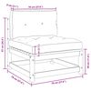 vidaXL Salon de jardin 2 pcs avec coussins Bois de pin massif