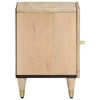 vidaXL Table de chevet 40x33x46 cm Bois de manguier solide