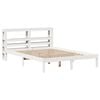 vidaXL Cadre de lit sans matelas blanc 140x200 cm bois de pin massif