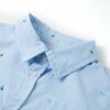 Chemise pour enfant bleu clair 128