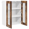 vidaXL Armoire suspendue Ch&ecirc;ne fum&eacute; 60 x 31 x 80 cm Bois d'ing&eacute;nierie