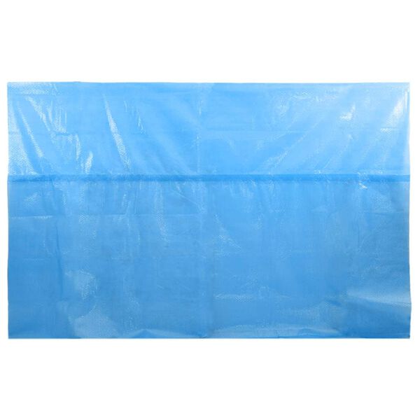 vidaXL Couverture de piscine rectangulaire 600x400 cm PE Bleu