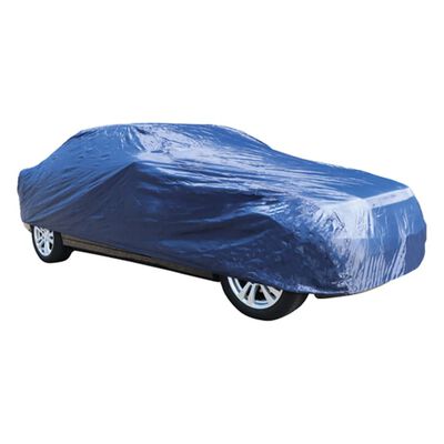Carpoint Housse de voiture Polyester S 408x146x115 cm Bleu