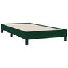 vidaXL Sommier &agrave; lattes de lit sans matelas vert fonc&eacute; 200x220 cm