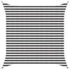 vidaXL Voile d'ombre Anthracite et blanc 3 x 3 m HDPE