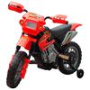 vidaXL Moto pour enfants rouge et noir