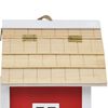 Maison/Nichoir d'oiseau Boite Rouge