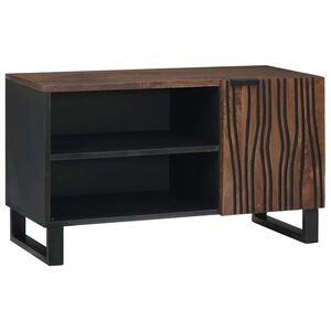 vidaXL Unites TV Noyer 80 x 33 x 46 cm Bois d'ing&eacute;nierie