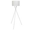 vidaXL Lampadaire avec support haut Blanc