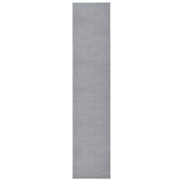vidaXL Tapis BCF Gris 60x300 cm