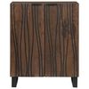 vidaXL Buffet Marron 60 x 33.5 x 75 cm Bois de manguier massif