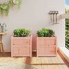 vidaXL Jardinières 2 pcs bois massif douglas