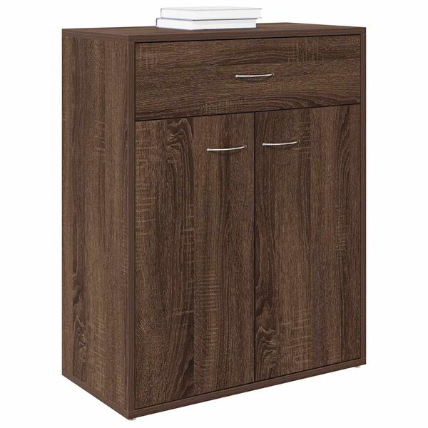 vidaXL Buffet Ch&ecirc;ne marron 60x30x75 cm Bois d'ing&eacute;nierie