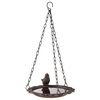 HI Baignoire suspendue pour oiseaux 20,5 cm Marron