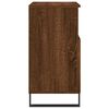 vidaXL Buffets 2 pcs ch&ecirc;ne marron bois d'ing&eacute;nierie
