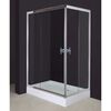 Cabine douche carr&eacute;e 120 x 80