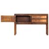 vidaXL Buffet 118x30x75 cm Bois de manguier massif