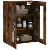 vidaXL Armoire murale ch&ecirc;ne fum&eacute; 69,5x34x90 cm