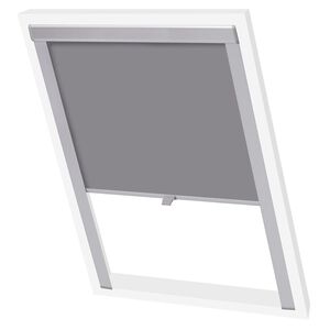 vidaXL Store occultant roulant Gris MK06 GGL et GGU