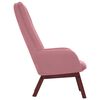 vidaXL Chaise de relaxation Rose Velours