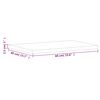 vidaXL Dessus de table 60x40x2,5 cm rectangulaire bois massif de hêtre