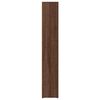 vidaXL Armoires &agrave; CD 2 pcs Ch&ecirc;ne marron 21x16x93,5cm Bois d'ing&eacute;nierie