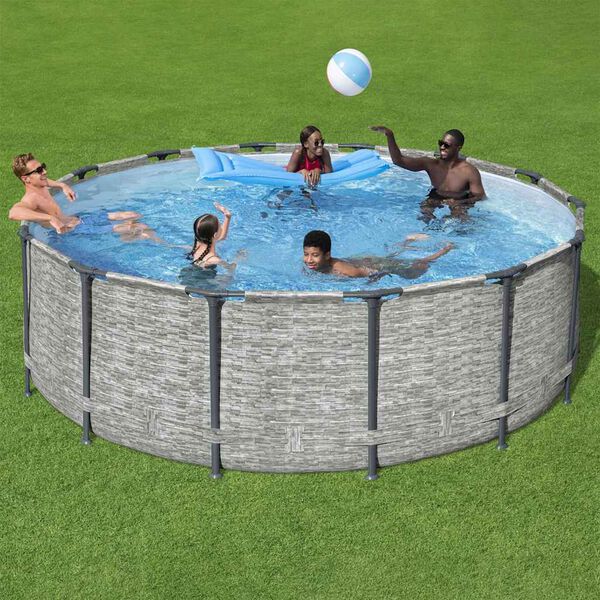 Bestway Piscine Power Steel 427x122 cm