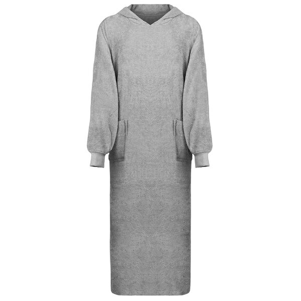 vidaXL Sweat &agrave; capuche couverture KINN Gris XXL Coton