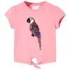 T-shirt pour enfants rose fluo 104