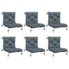 vidaXL Coussins de palette 6 pi&egrave;ces VIANEN 6 pc 100 % polyester Bleu