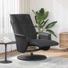 vidaXL Fauteuil de massage pivotant Noir 71 x 90 x 105 cm Simili cuir